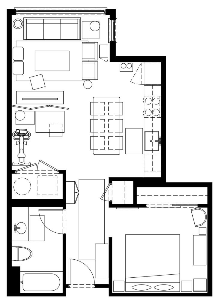 650SquareFoot Denver Rental Apartment Photos Apartment Therapy